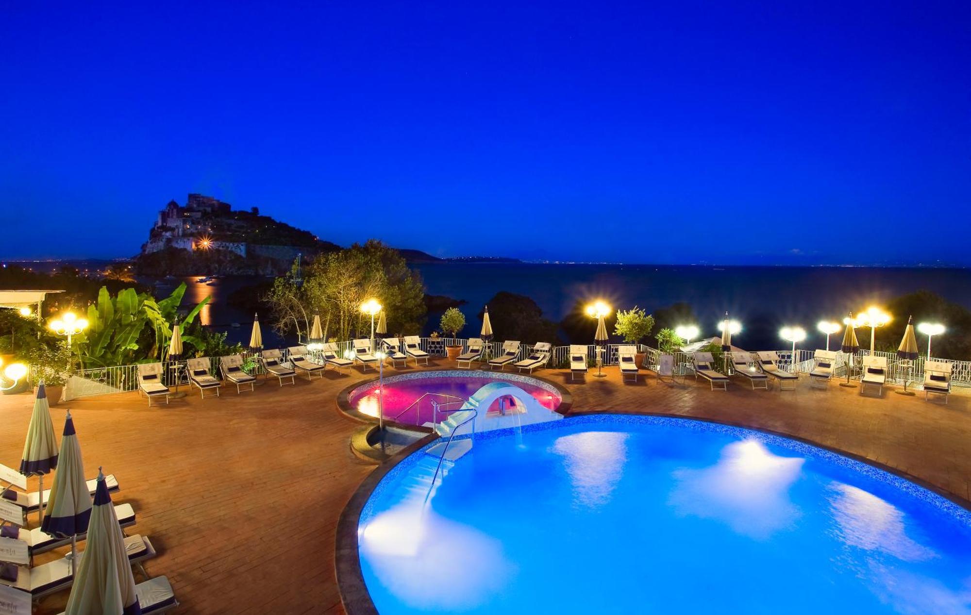 Strand Hotel Delfini Искья Экстерьер фото